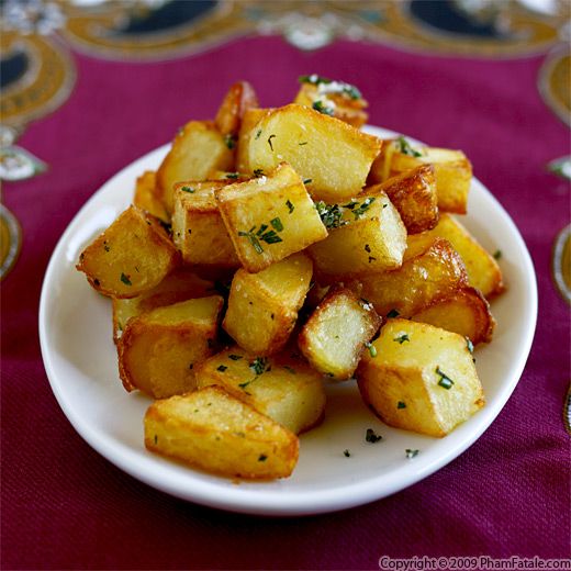 Recipes for fried potatoes